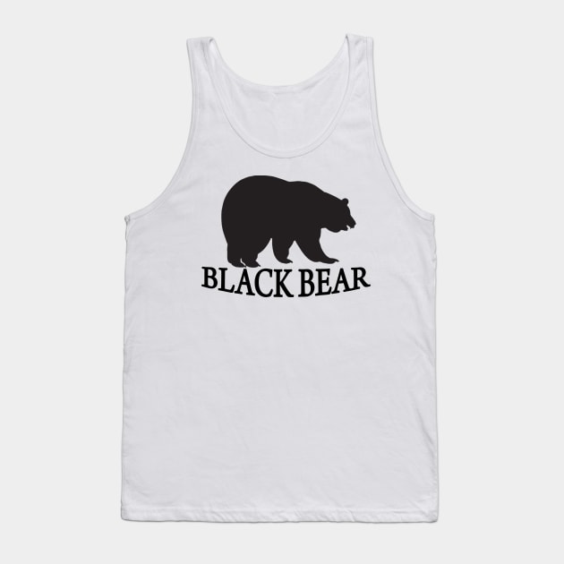 Black Bear Tank Top by joesboet